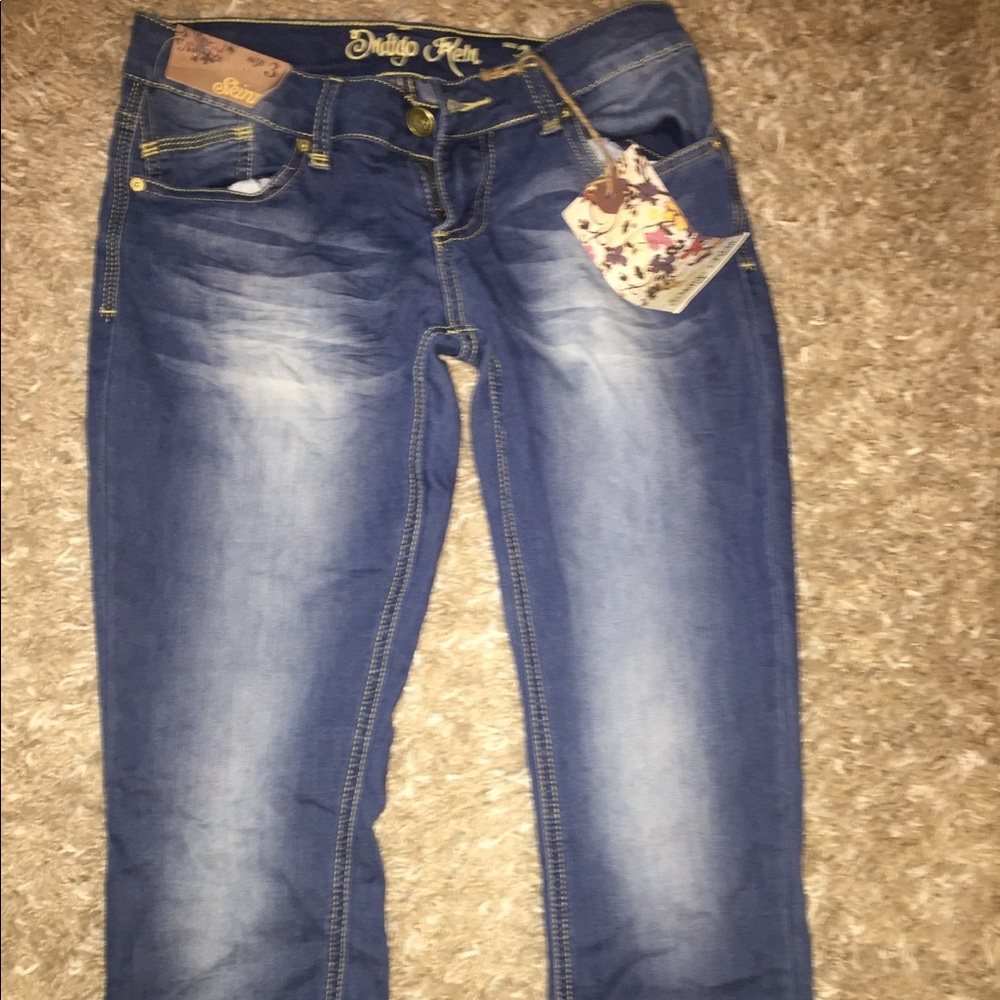 Capris Jeans - Indigo Rein